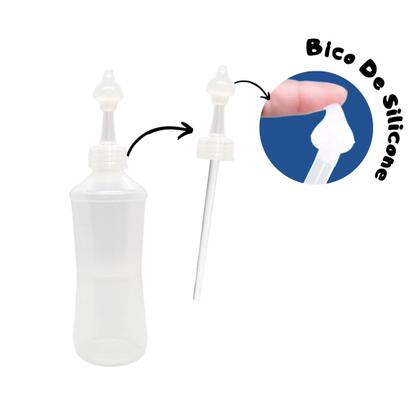 Imagem de Kit Lavagem Nasal Infantil Seringa c/2+Sal+Dispositivo 125ml