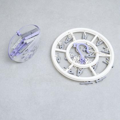 Imagem de Kit Lavanderia com Cesto Prendedores E Mini Varal - Simplo