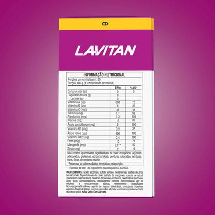 Imagem de Kit Lavitan A-z Casal / Homem E Mulher 60 Comp Cada Caixa