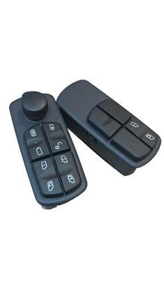 Imagem de Kit LE+LD Interruptor Vidro Controle Retrovisor Bloqueio MB