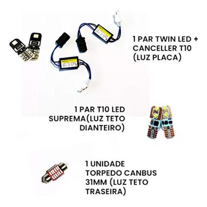 Imagem de Kit Led Interno  Placa S10 2025