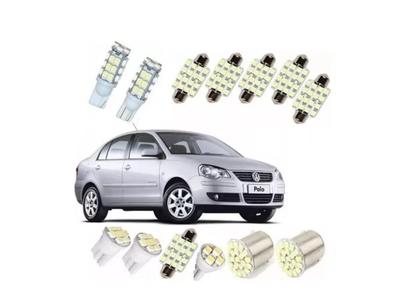 Imagem de Kit Led Pingo Torpedo Polo Hatch Vw Farolete Placa Sedan