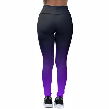 Imagem de Kit Legging Feminina Cos Alto Regata Academia Dry Treino Musculação Moda Fitness