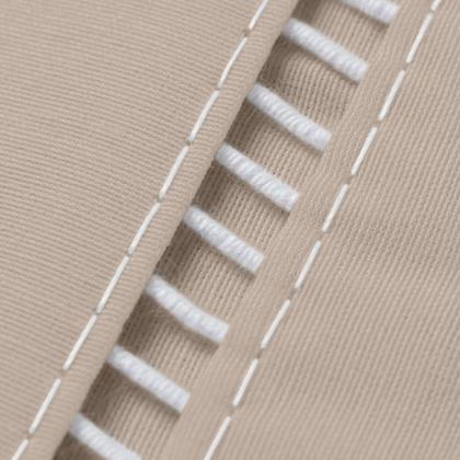 Imagem de Kit Lençol Casal 400 Fios 5 Peças Com 2 PortaTravesseiro Matelado Premium 1 Lençol Com Elástico 2 Fronhas Ponto Palito