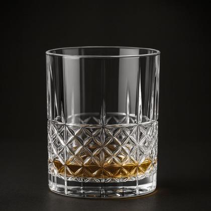 Imagem de Kit Licoreira Garrafa De Vidro Para Whisky + 6 Copos De Whisky Mini Bar Em Casa Decoração Uisque