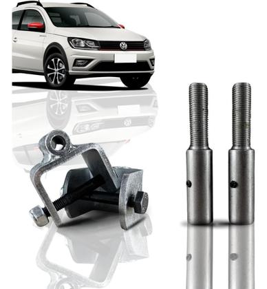 Imagem de Kit Lift Diant/tras 5cm + prolongador Diant/tras Saveiro g5.