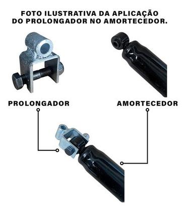 Imagem de Kit Lift Dianteiro e Traseiro + Prolongador Fiorino .../2013