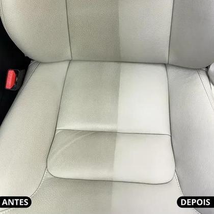 Imagem de Kit Limpa Banco Couro E Hidratante Automotivo 500ml