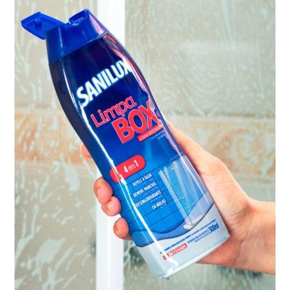 Imagem de Kit Limpa Box 4 em 1 300ml com 5 Unidades Sanilux Bettanin