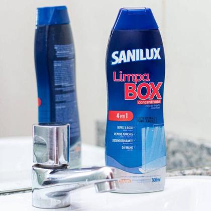 Imagem de Kit Limpa Box 4 em 1 300ml com 5 Unidades Sanilux Bettanin