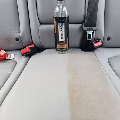 Imagem de Kit Limpa Couro Higicouro + Hidrantante de Couro Hidracouro Vonixx