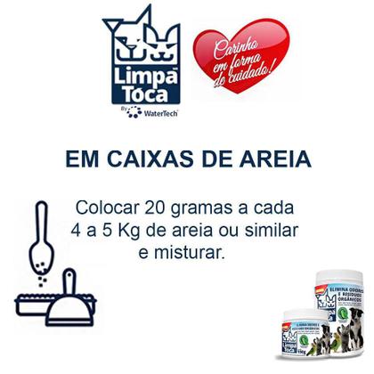 Imagem de Kit Limpa Tóca Com 5 Potes De 150 G Eliminador De Odores Pet - Tira Cheiro De Xixi