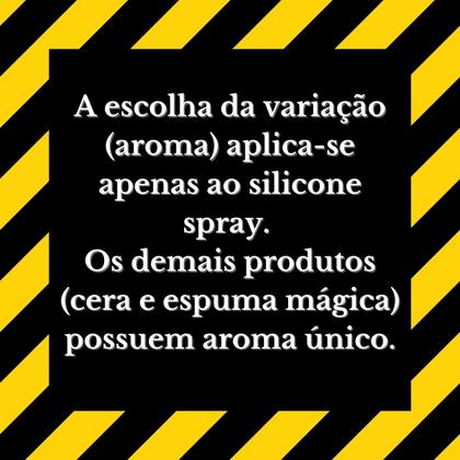 Imagem de Kit Limpeza Automotiva - Espuma Mágica Cera Silicone Pano Microfibra Limpa Carro Moto Banco Brilho