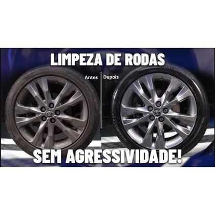 Imagem de Kit Limpeza Lavagem Automotiva Limpador de Plasticos Borrachas Shampoo Desengraxante Neutro Descontaminante Ferroso Delet Izer V-mol 500ml Vonixx