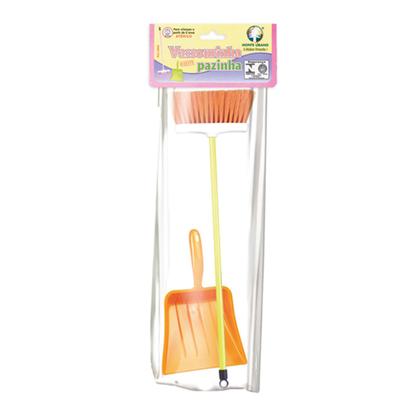 Imagem de Kit Limpeza Para Crianças Vassoura E Pá De Brinquedo - Monte Líbano