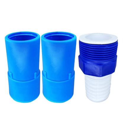 Imagem de Kit Limpeza Para Piscinas Mangueira Siliconada 7Mt Cabo 2 Mt