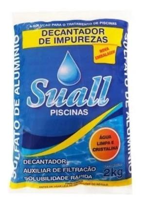 Imagem de Kit Limpeza Piscinas 01 Sulfato +01 Barrilha+01 Clarificante