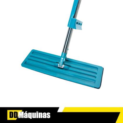 Imagem de Kit limpeza Rodo Mop Esfregão Spray com Rodo Triangular e Mop Mágico Inteligente Fasterr