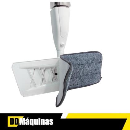 Imagem de Kit limpeza Rodo Mop Esfregão Spray com Rodo Triangular e Mop Mágico Inteligente Fasterr