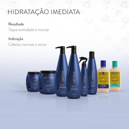 Imagem de Kit Linha A Aneethun Com Creme De Silicone Cachos Hidratação