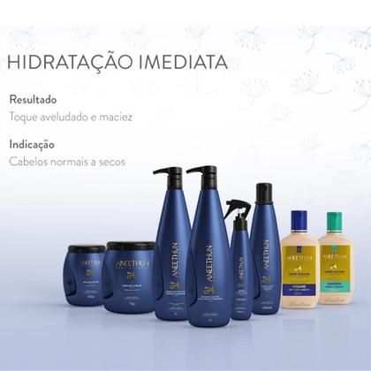 Imagem de Kit Linha A Creme de Silicone 4x250ml Máscara 2x500g Aneethu
