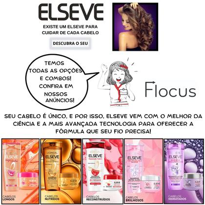 Imagem de Kit Linha Completa Longo dos Sonhos Elseve Loréal Paris 4 itens 400 ML Creme Repara os ultimos 3 cm