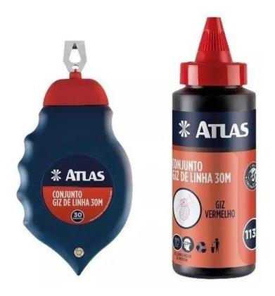 Imagem de Kit Linha e Giz 30Mts Atlas