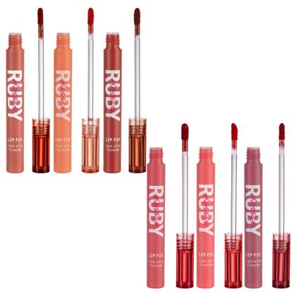 Imagem de Kit lip fix tint ruby kisses 2ml c/6