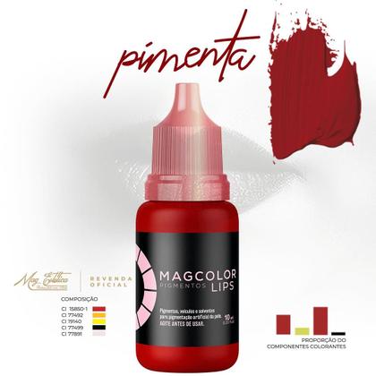 Imagem de Kit Lips Mag Color Gold 5ml - 2 Pigmentos para Micro Labial