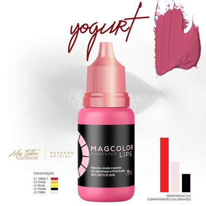 Imagem de Kit Lips Mag Color Gold 5ml - 3 Pigmentos para Micro Labial