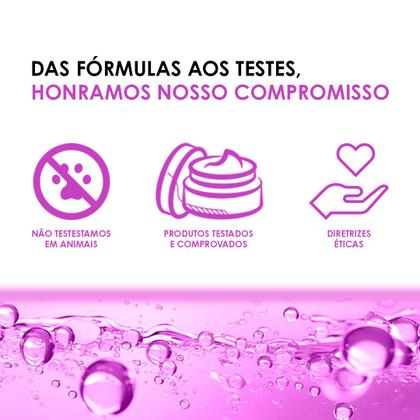 Imagem de Kit liso, leve e solto 800ml Hidrabell Cabelo sem Frizz com Ácido Hialurônico Efeito Liso Duradouro