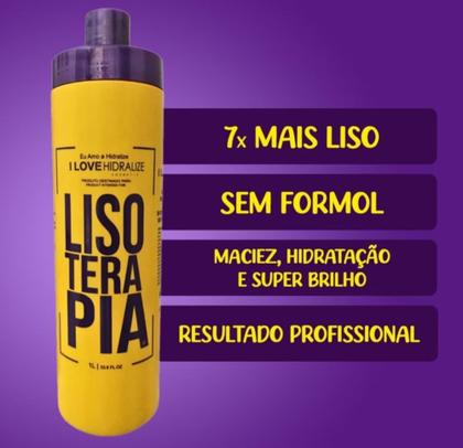 Imagem de Kit Lisoterapia Progressiva Shampoo Condicionador Máscara