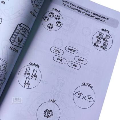 Imagem de KIT Livro 365 atividades Inglês e Livro 365 atividades português INFANTIL Apoio escolar Faixa Etária acima 7 anos
