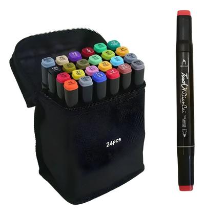 Imagem de Kit Livro Bobbie Goods + Canetinhas Criativas 24 Cores