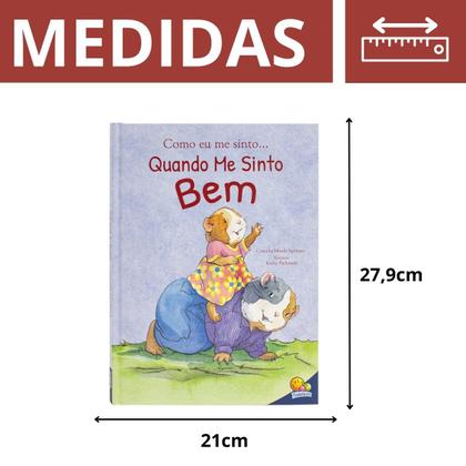 Imagem de Kit Livro Como Eu Me Sinto Coleção C/ 7 Livros Treina As Emoções - CAPA DURA