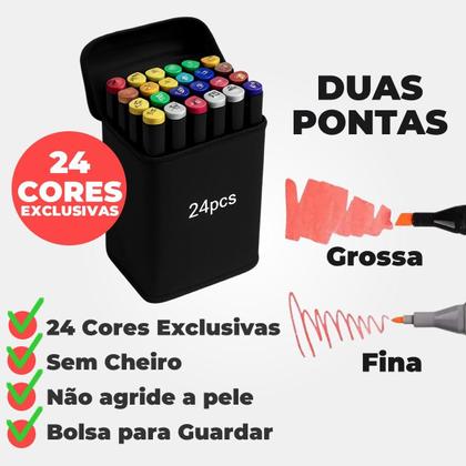 Imagem de KIT Livro de colorir Comfy and Cozy do Snoopy com jogo de 24 canetas touch ponta dupla Passatempo Ferias