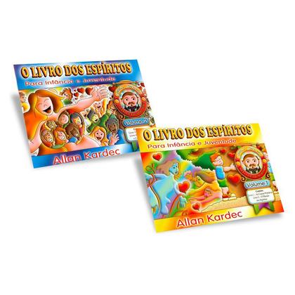 Imagem de Kit Livro dos Espíritos para Infância e Juventude - Vol.1 e Vol.2