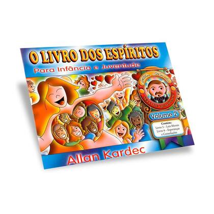 Imagem de Kit Livro dos Espíritos para Infância e Juventude - Vol.1 e Vol.2