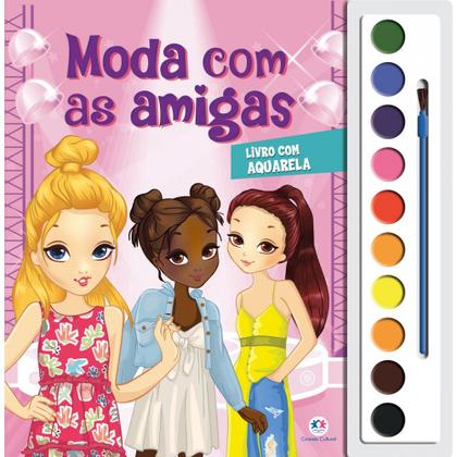 Imagem de Kit livros Aquarela amigas