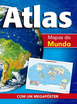 Imagem de Kit Livros Atlas - Geográfico Brasil e Mundo