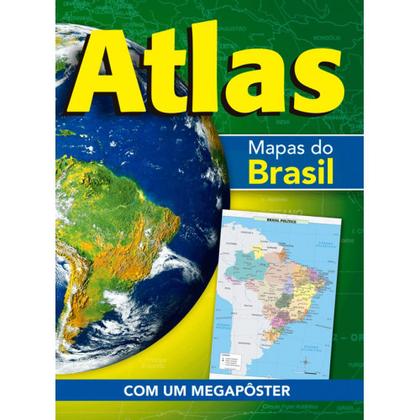Imagem de Kit Livros Atlas - Geográfico Brasil e Mundo