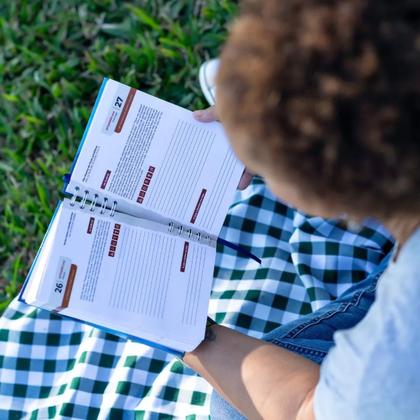 Imagem de Kit livros fisíco, Diário Espiritual 2026 Capa Terra Prometida + Nunca Foi Segredo - Padre Reginaldo Manzotti