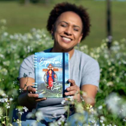 Imagem de Kit livros fisíco, Diário Espiritual 2026 Capa Terra Prometida + Nunca Foi Segredo - Padre Reginaldo Manzotti