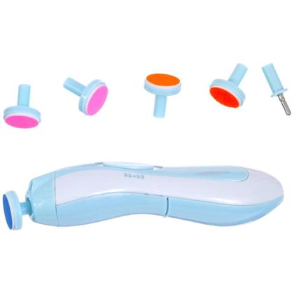 Imagem de Kit Lixa de Unha Elétrico A Pilha Com Luz Noturna Buba