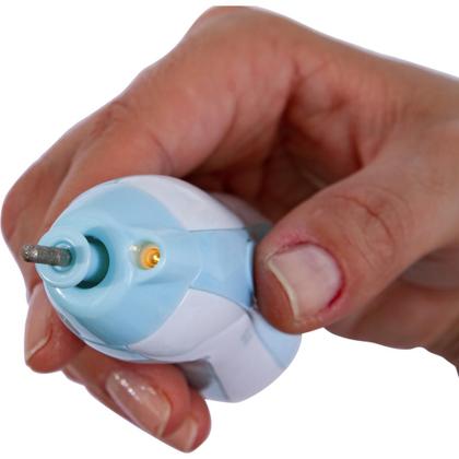 Imagem de Kit Lixa de Unha Elétrico A Pilha Com Luz Noturna Buba