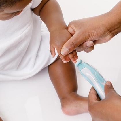 Imagem de Kit Lixa de Unha Elétrico A Pilha Com Luz Noturna Buba