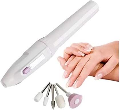 Imagem de Kit Lixador De Unhas Elétrico Remove Cutículas Calos e Model
