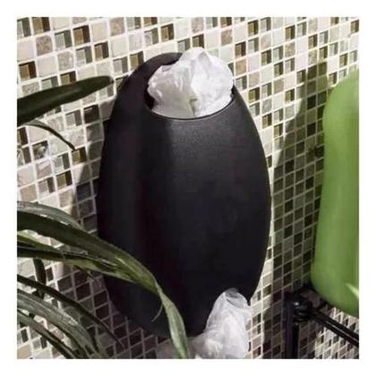 Imagem de Kit Lixeira 7 litros Pedal C/ Tampa Com Dispenser P Sacolas