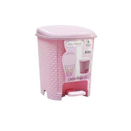 Imagem de Kit Lixeiras De 15L + 6L Rosa Bebê & Mamãe - Monte Libano