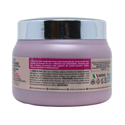 Kit Lokenzzi Color Explendor Shampoo Cond Spray Mascara - Kit de